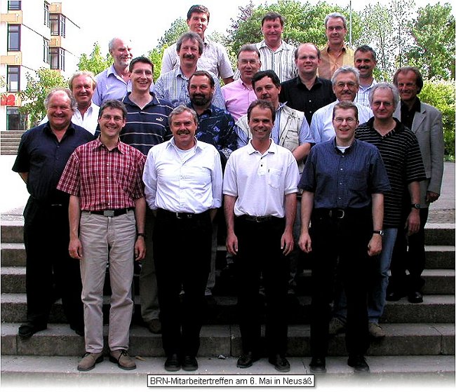 Das BRN-Team im Mai 2003