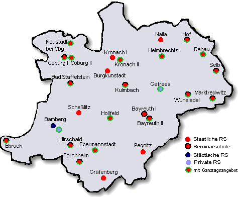 Ganztagsangebot in Oberfranken